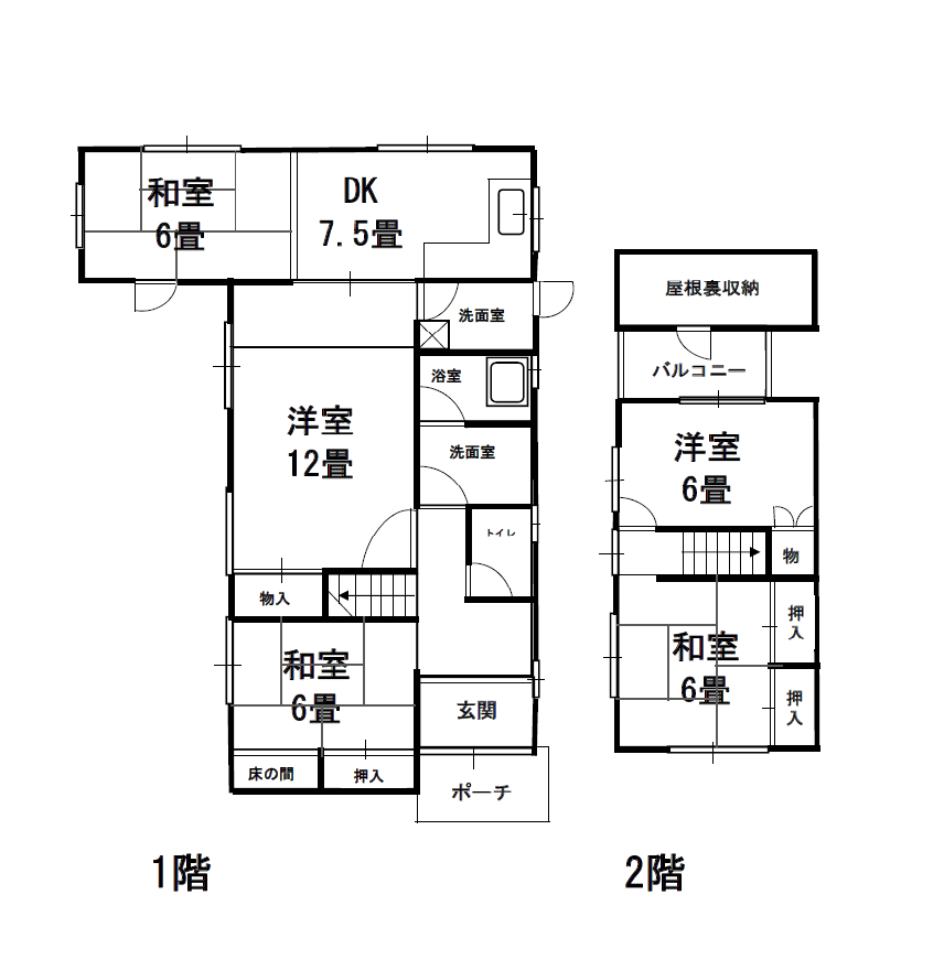 第16号間取図