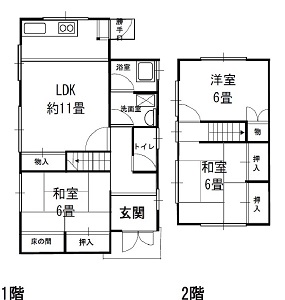 第17号 間取図