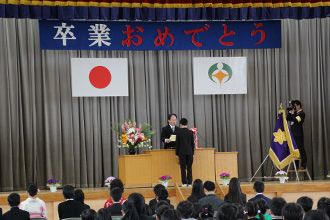 柏木小学校卒業式