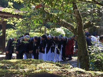 油日神社例大祭の様子１