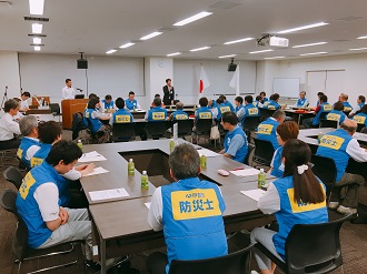 防災士連絡会全大会の様子