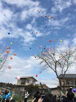 甲南北保育園お別れ会の様子