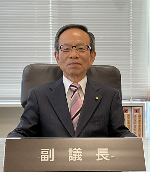 瀨古幾司副議長の写真
