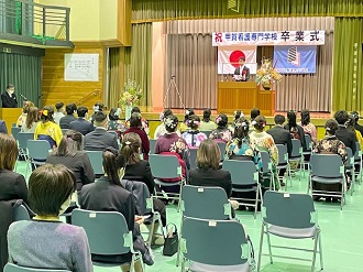 甲賀看護専門学校 卒業式