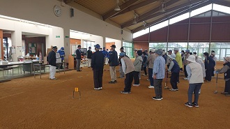 第3回甲賀市百寿トライ杯ゲートボール大会