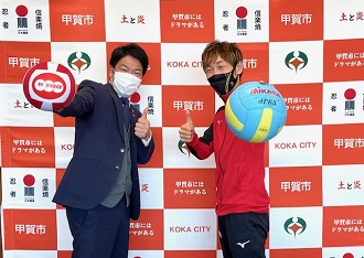 2022マルチドッジボール日本代表 吉川選手表敬訪問