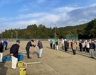 甲賀市長杯親善ゲートボール大会