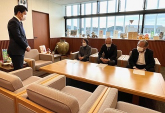 固定資産評価審査委員任命書交付式