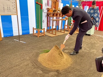 水口中央公民館、信楽保育園・幼稚園 安全祈願祭(2)