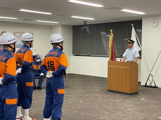 第58回滋賀県消防操法訓練大会出場選手激励会