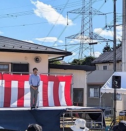 地域の納涼祭