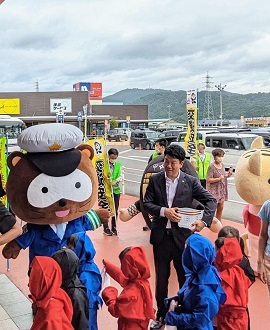 秋の全国交通安全運動オープニング式