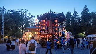 水口曳山祭り宵宮