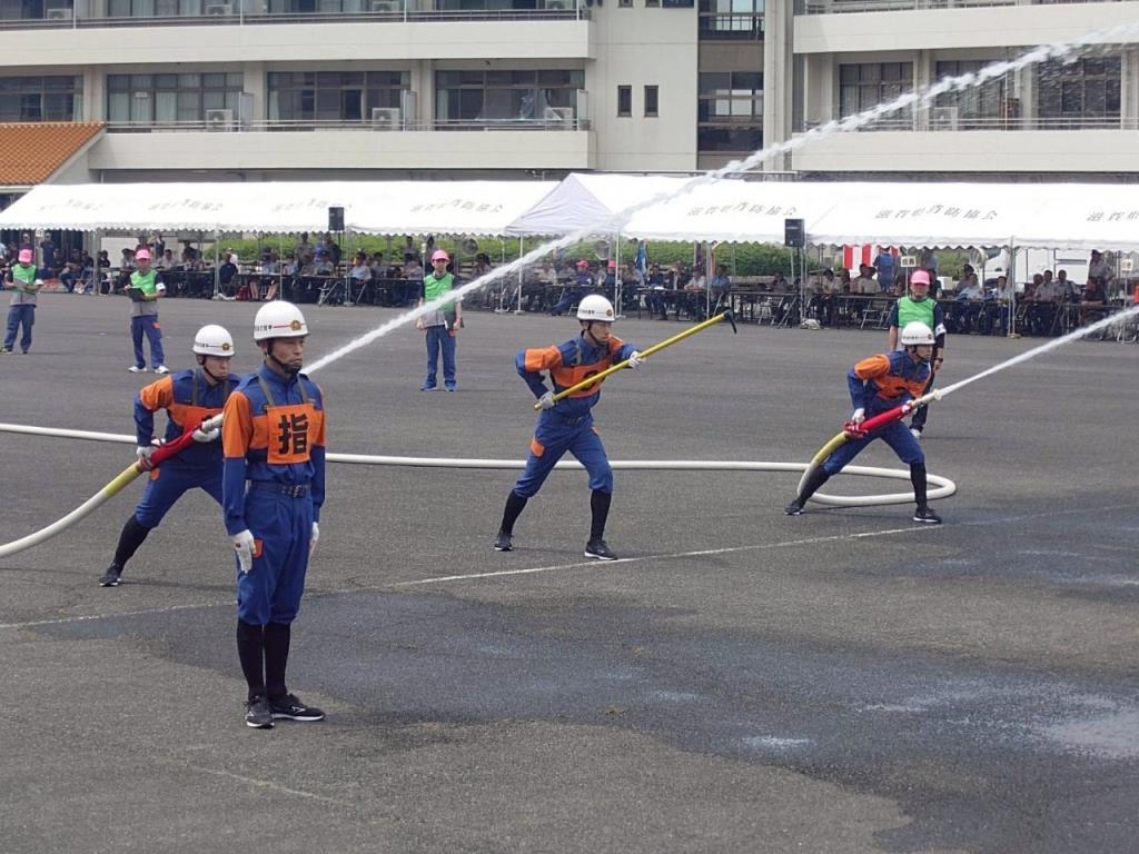 消防操法訓練大会の写真2