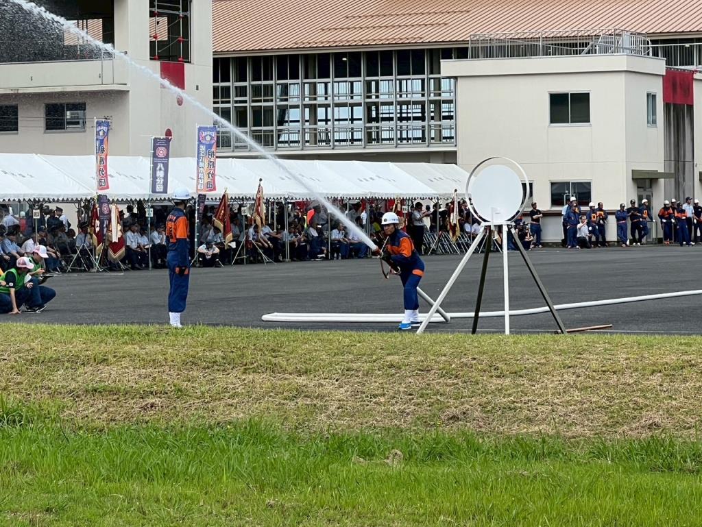 消防操法訓練大会の写真1