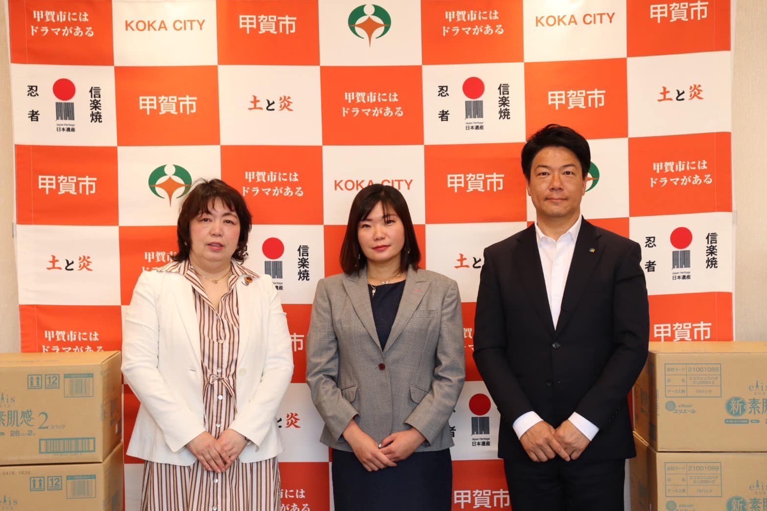 株式会社SSC様との集合写真