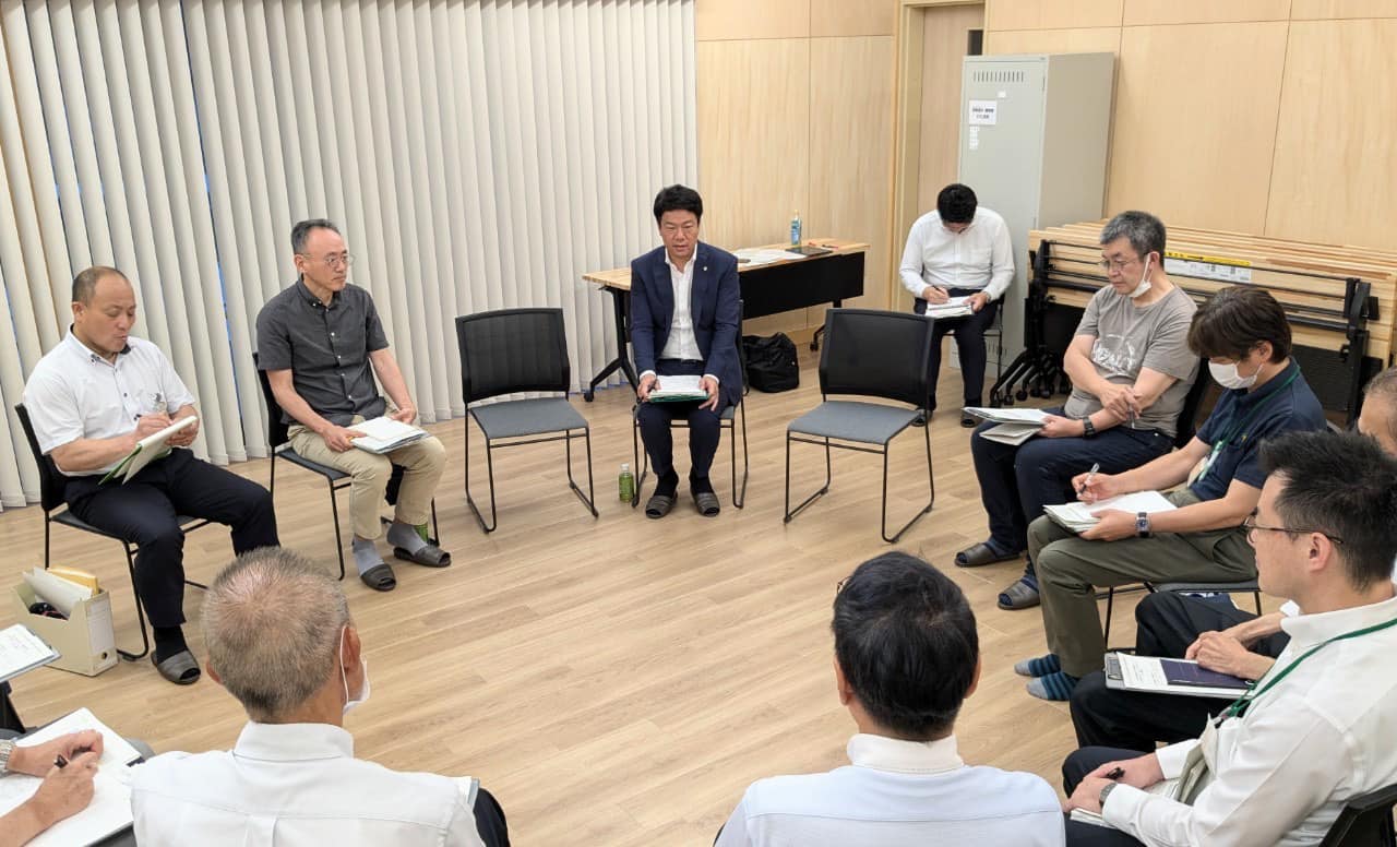 綾野地域での意見交換会
