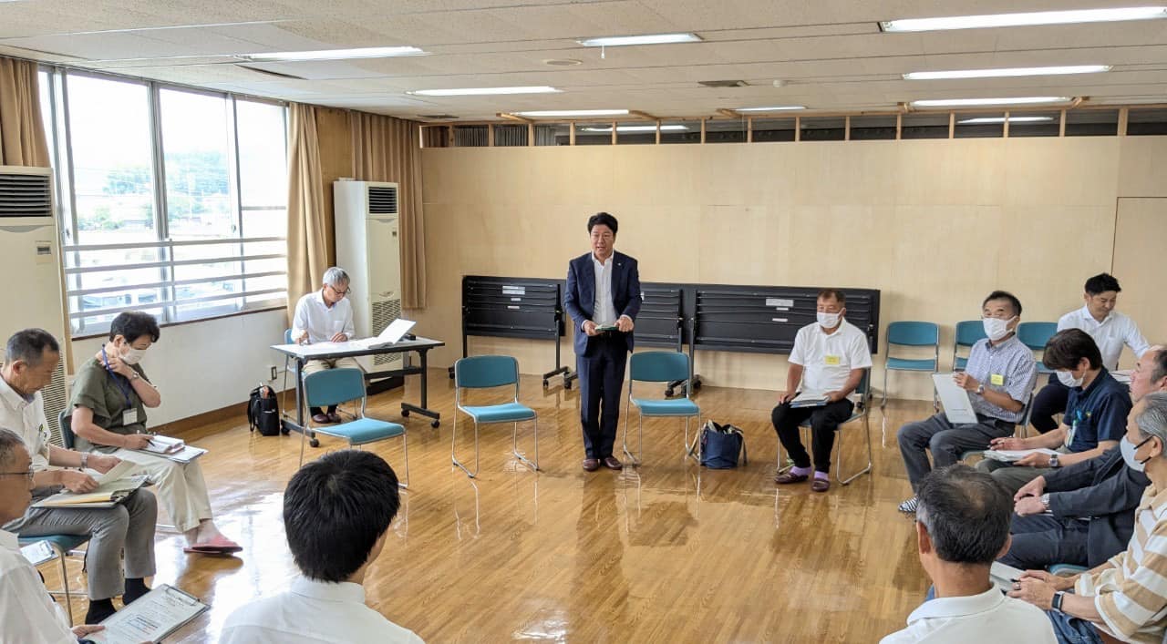 伴谷地域での意見交換会