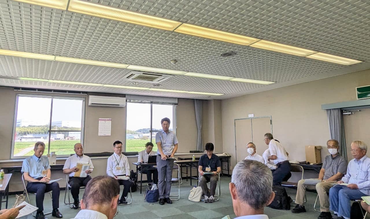 柏木地域のリーダーとの意見交換会
