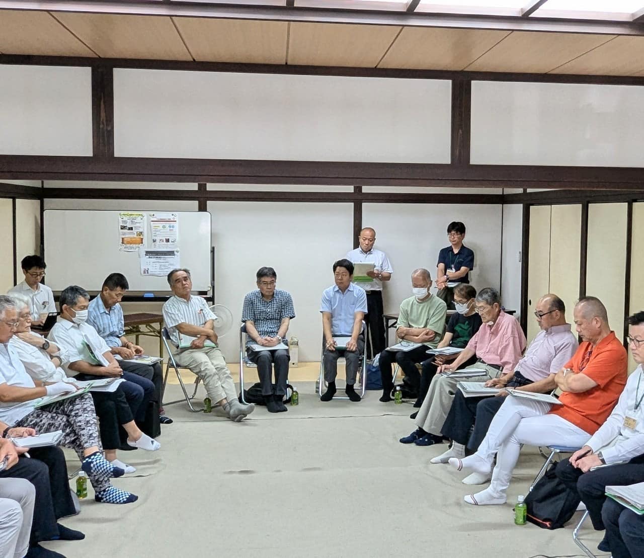 水口地域リーダーとの意見交換会