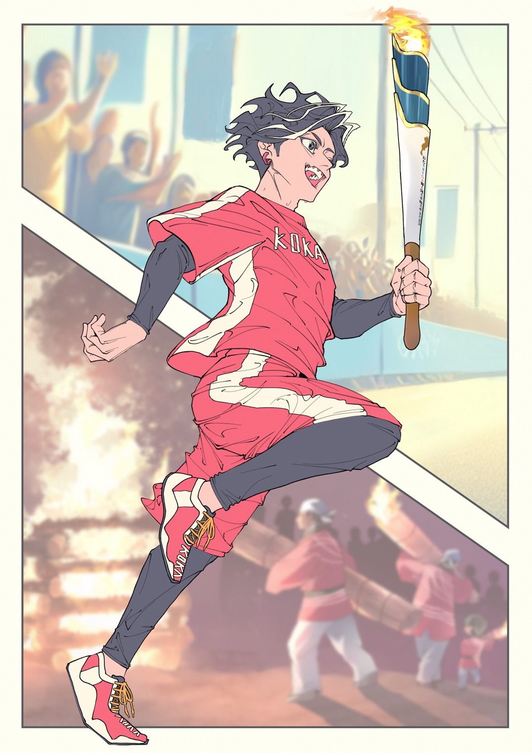 炬火イラスト