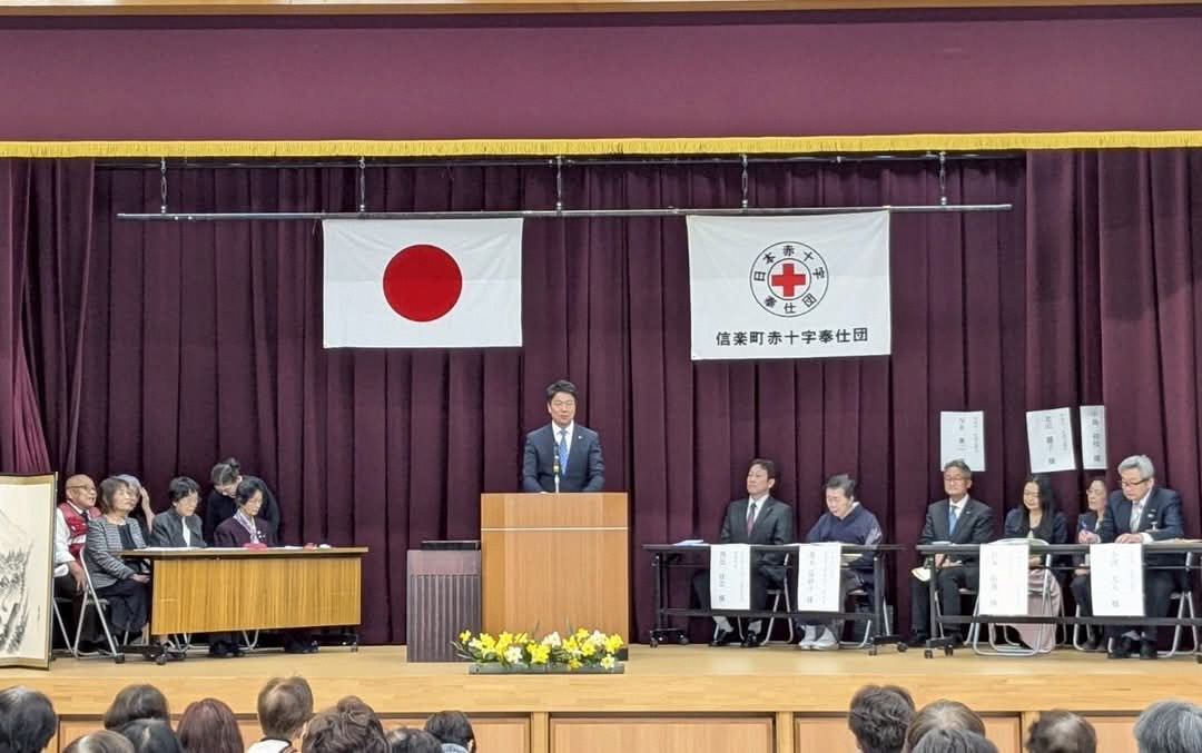 挨拶写真
