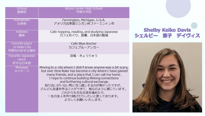 シェルビープロフィール