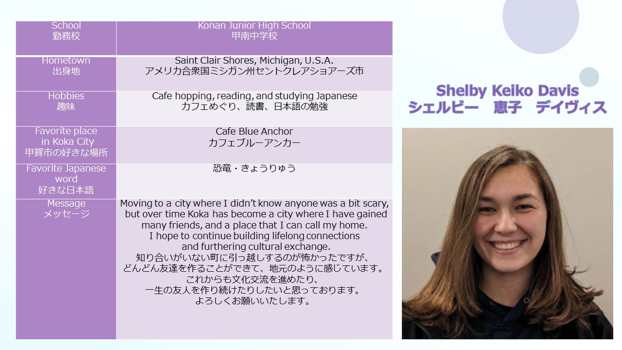 シェルビープロフィール