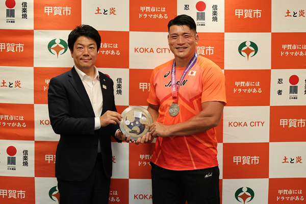 湯上選手　写真