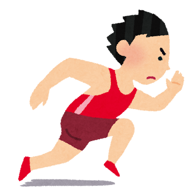 走るイラスト