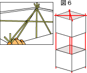 行灯凧作り方6