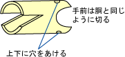 くねくねヘビ作り方6