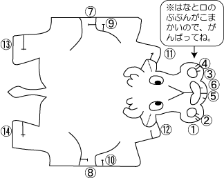 こってうしの作り方1